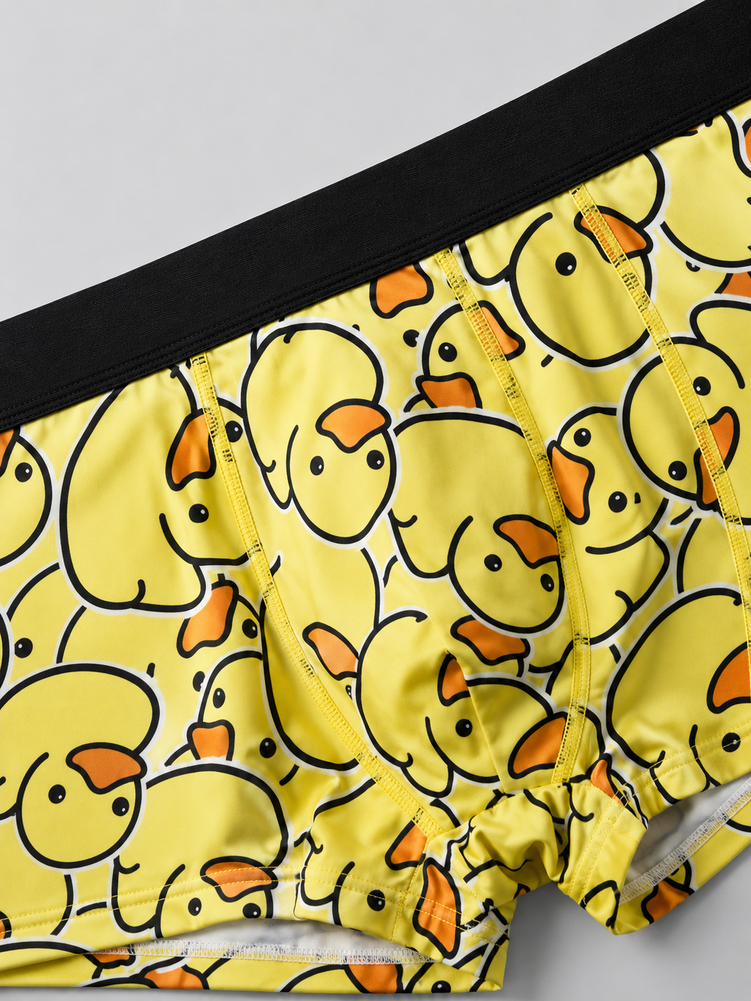 ZENVA Premium Men's Duck Print Boxer Briefs โ Ultra Soft, Breathable & 4-Way Stretch (PACK OF 3)