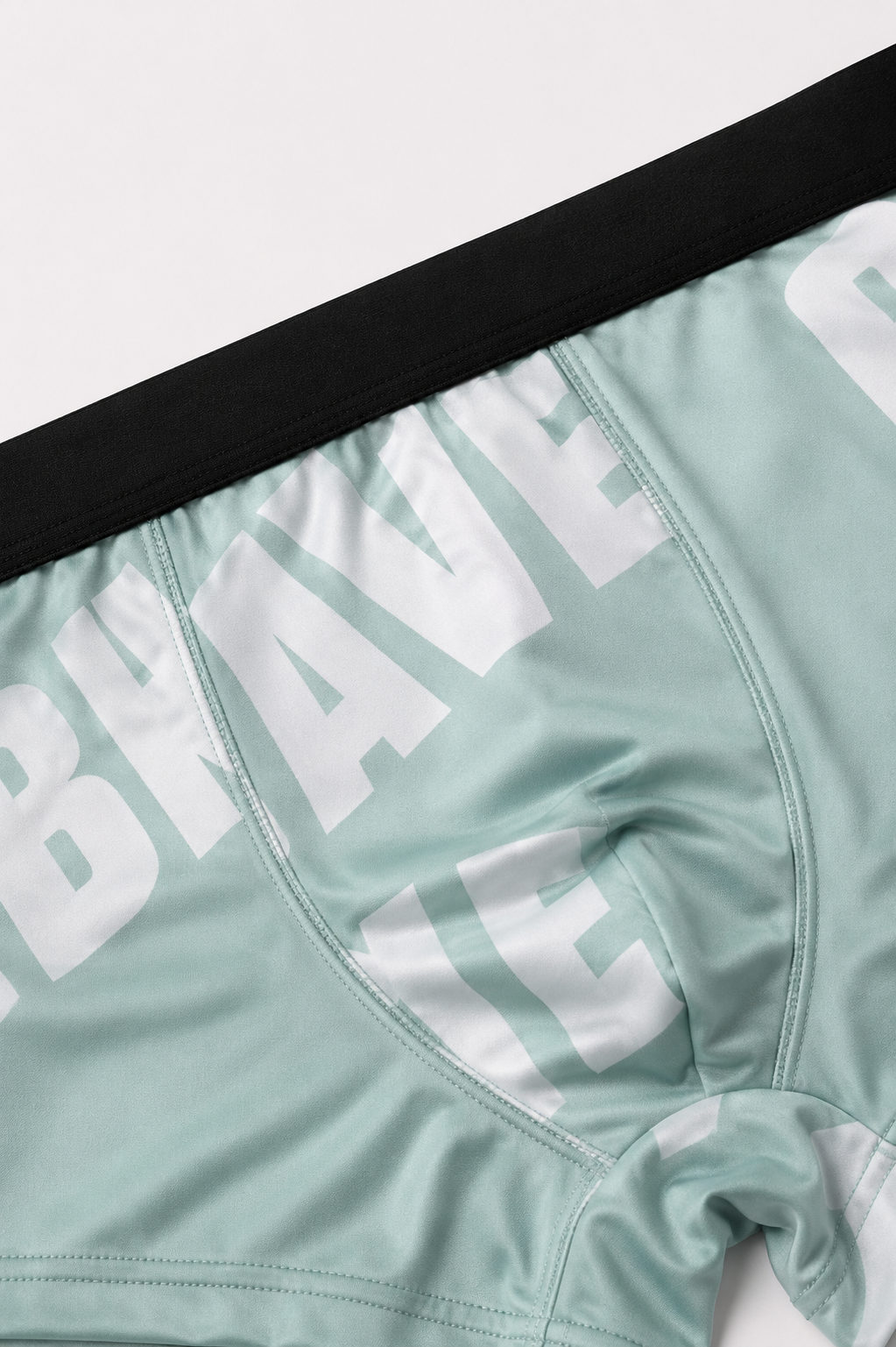 ZENVA Premium Men's Graphic Print Boxer Briefs โ Mint Green | Ultra Soft, Breathable & 4-Way Stretch (PACK OF 3)