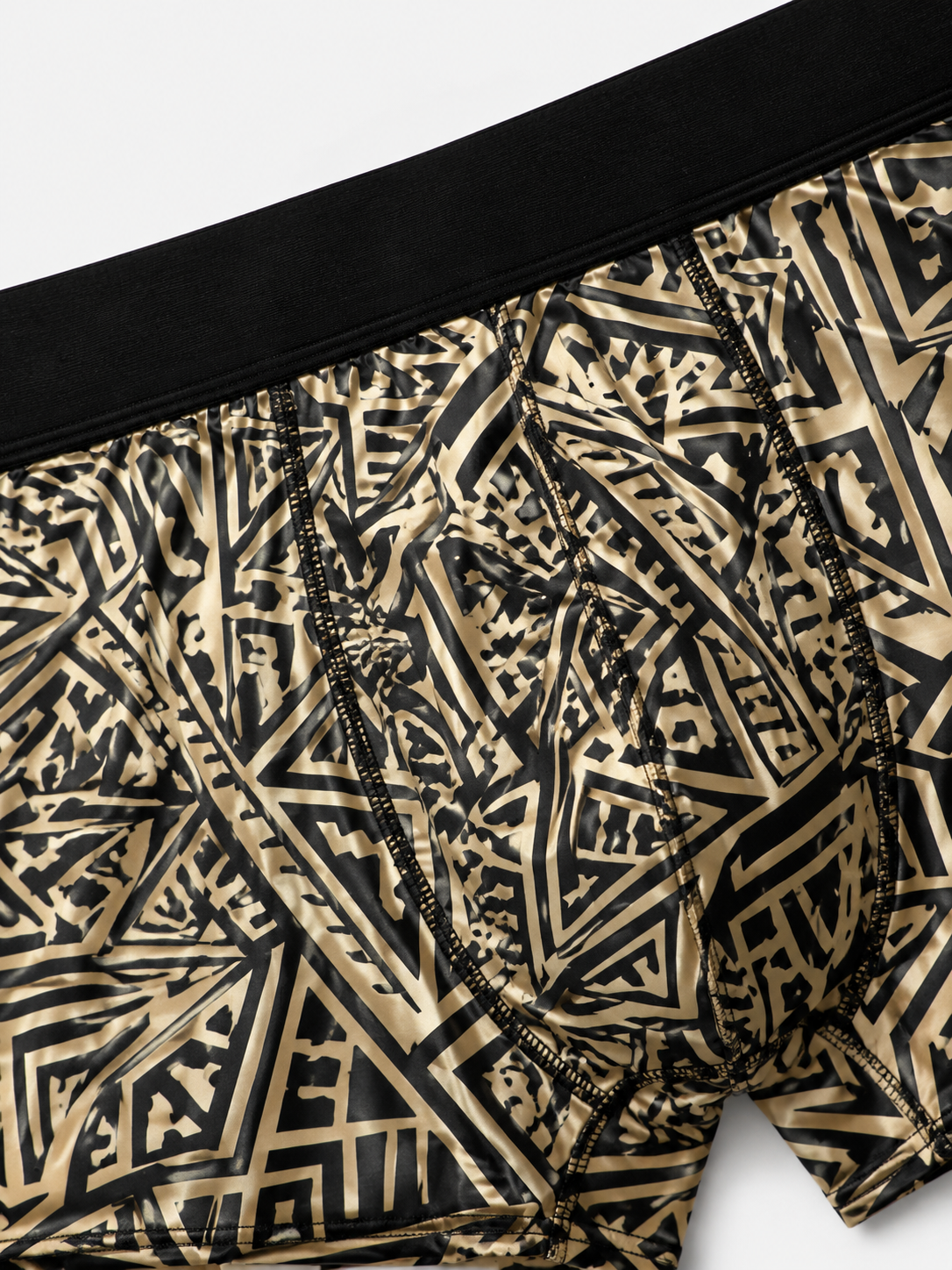 ZENVA Tribal Fusion Print Boxer Briefs for Men | Ultra-Soft Stretch | Premium Everyday Comfort (PACK OF 3)