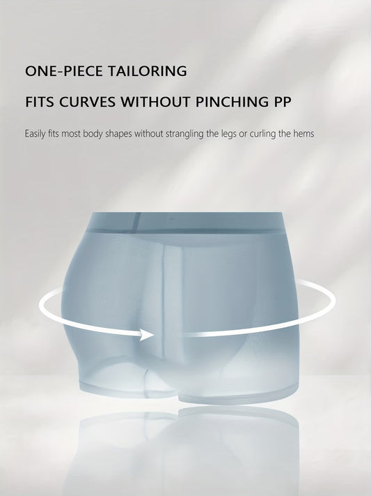 ZENVA™ Seamless Cooling Boxer Briefs – Ultra Soft Breathable Mesh (PACK OF 5)