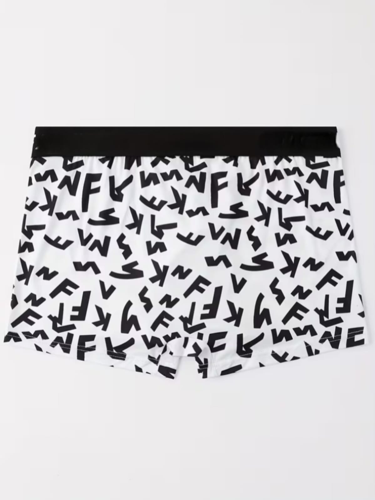 ZENVA Premium Men's Boxer Briefs β White & Black Printed Stretch Trunks | Ultra Soft, Breathable & All-Day Comfort (PACK OF 3)