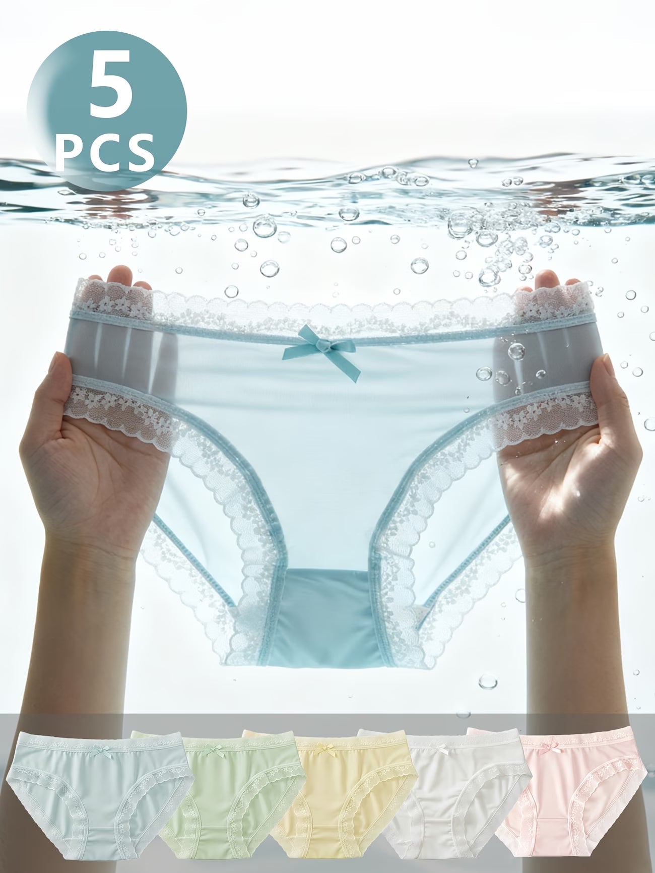 Luxury Seamless Women Panties | Ultra-Soft Breathable Stretch Underwear for Everyday Comfort( pack of 5 )
