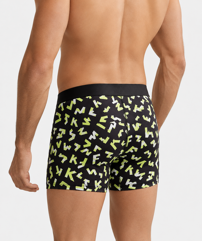ZENVA Premium Men's Boxer Briefs – Ultra Soft Stretch Trunks for Everyday Comfort (PACK OF 3)