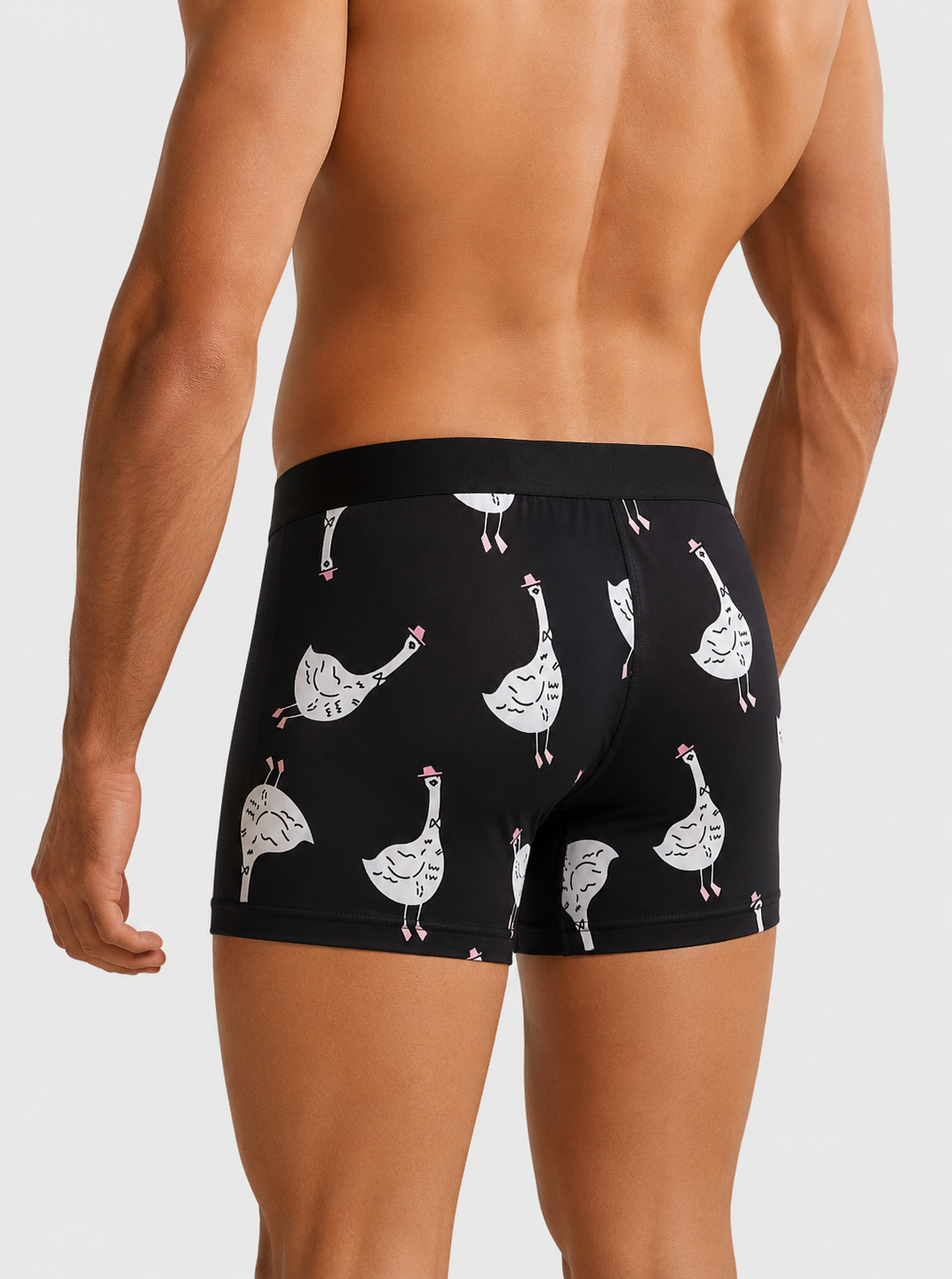 Men’s Fun Printed Boxer Briefs – Pack of 3 | Soft Stretch Trunks | Premium Everyday Underwear for Men