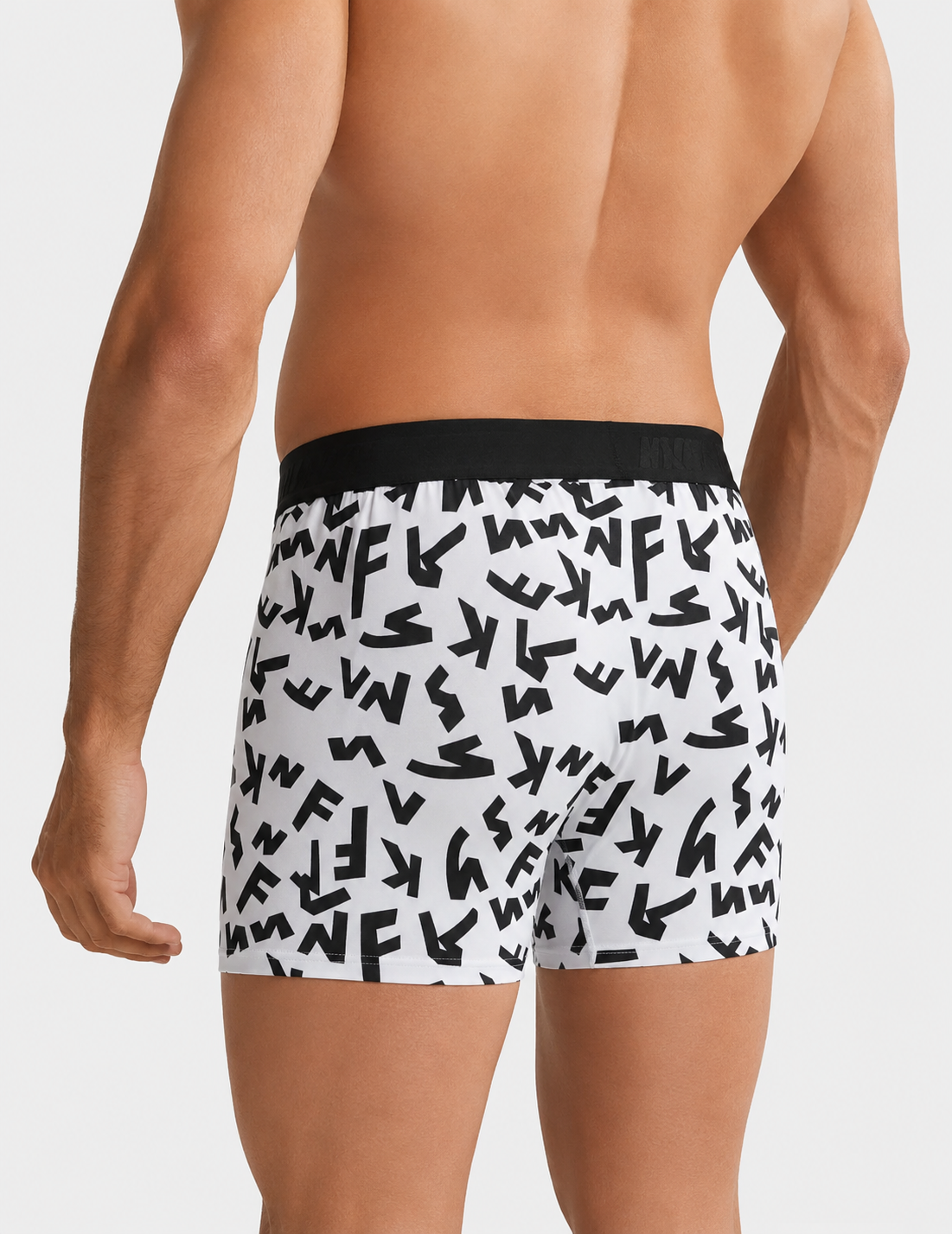 Men’s Abstract Print Boxer Briefs – Pack of 3 | Soft Stretch Trunks | Premium Everyday Underwear for Men