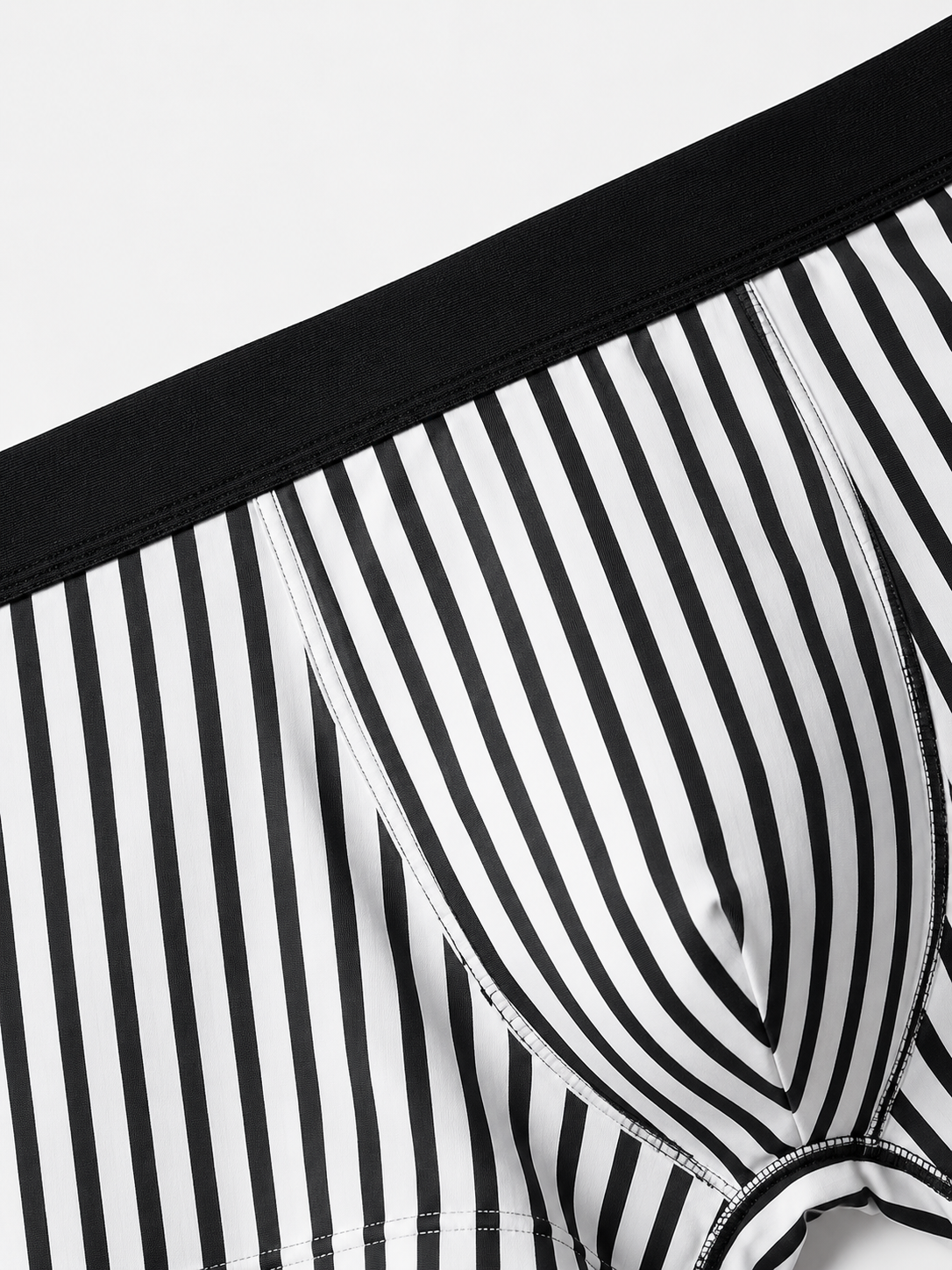 Men’s Striped Boxer Briefs – Pack of 3 | Soft Stretch Trunks | Premium Everyday Underwear for Men