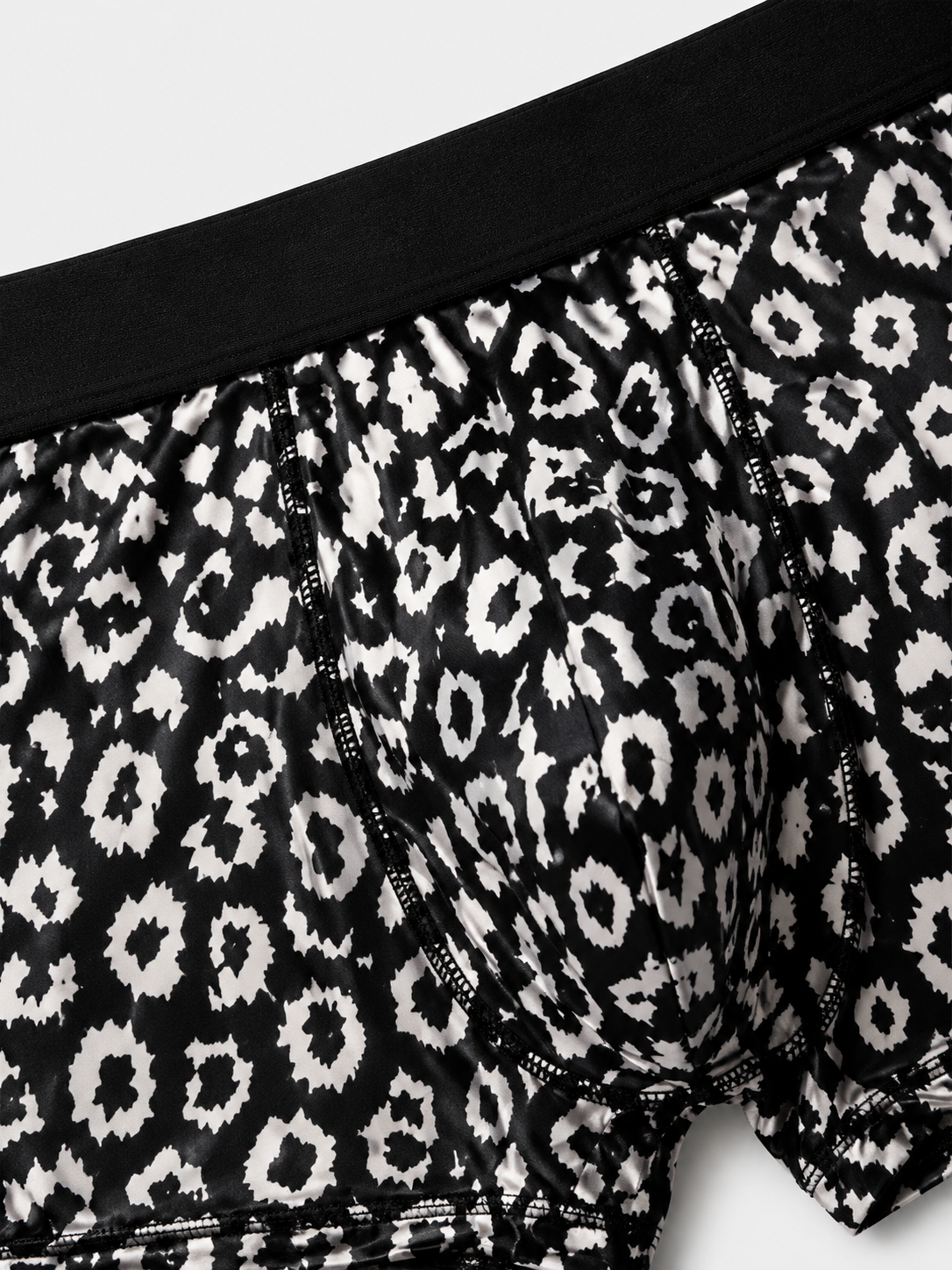 Men’s Leopard Print Boxer Briefs – Pack of 3 | Soft Stretch Trunks | Premium Everyday Underwear for Men
