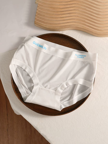 Luxury Seamless Women’s Underwear | Soft Breathable Stretch Mid-Waist Panties for Daily Comfort(PACK OF 3)