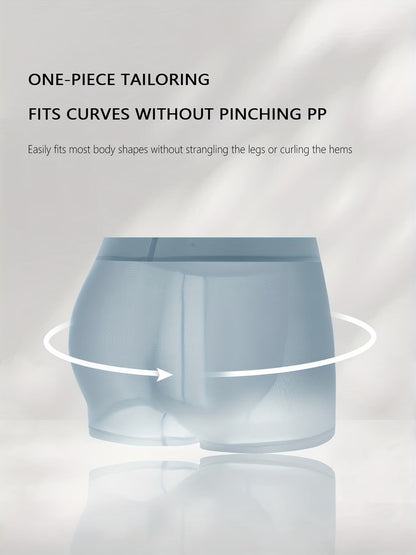 ZENVA™ Seamless Cooling Boxer Briefs – Ultra Soft Breathable Mesh (PACK OF 5)