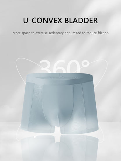 ZENVA™ Seamless Cooling Boxer Briefs – Ultra Soft Breathable Mesh (PACK OF 5)