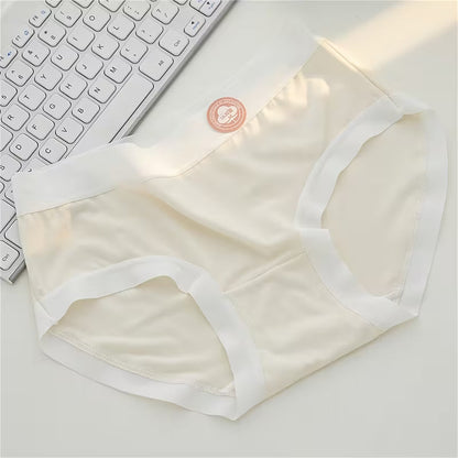 Women's Seamless Mid-Waist Soft Stretch Panties | Breathable Everyday Comfort Briefs | Nylon Blend | Skin-Friendly Innerwear (Pack of 5)