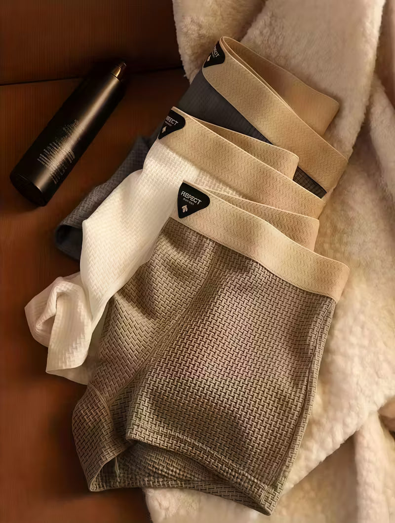 Breeze Weave Luxe Boxers Briefs (Pack Of 3)