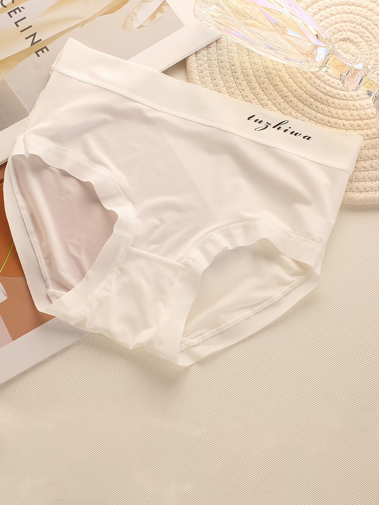 Ultra-Soft Women’s Seamless Panties | Breathable Stretch Mid-Waist Underwear for Everyday Comfort(PACK OF 5)