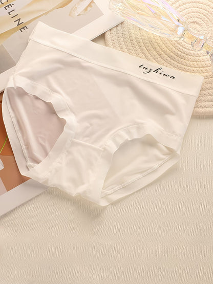 Ultra-Soft Women’s Seamless Panties | Breathable Stretch Mid-Waist Underwear for Everyday Comfort(PACK OF 5)