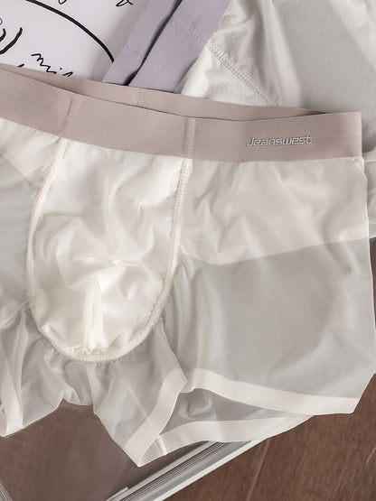 AirSilk Ultra-Light Boxer Briefs – Sheer Soft Comfort, Breathable Cooling & Second-Skin Fit (PACK OF 4)