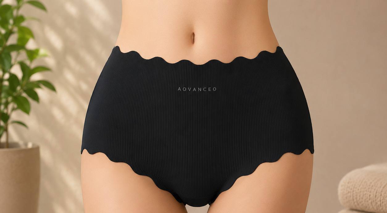 Premium Ribbed Seamless Panties for Women | UltraSoft Stretch Comfort | Invisible Everyday Innerwear (PACK OF 3)