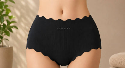 Premium Ribbed Seamless Panties for Women | UltraSoft Stretch Comfort | Invisible Everyday Innerwear (PACK OF 3)