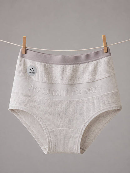 ZENVA Premium Ribbed Cotton Stretch Briefs for Women (PACK OF 3)