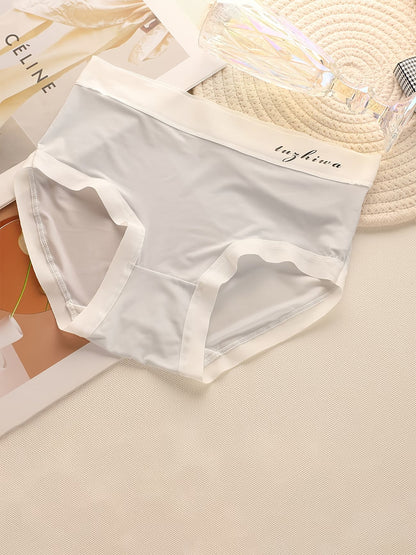 Ultra-Soft Women’s Seamless Panties | Breathable Stretch Mid-Waist Underwear for Everyday Comfort(PACK OF 5)