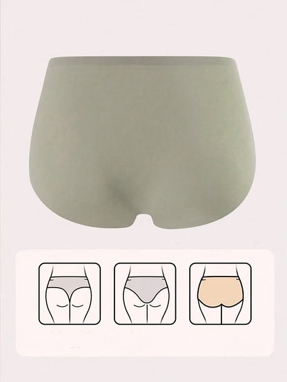 Premium Seamless Women’s Panties | Soft Breathable Stretch Mid-Waist Underwear for Everyday Comfort( pack of 2 )