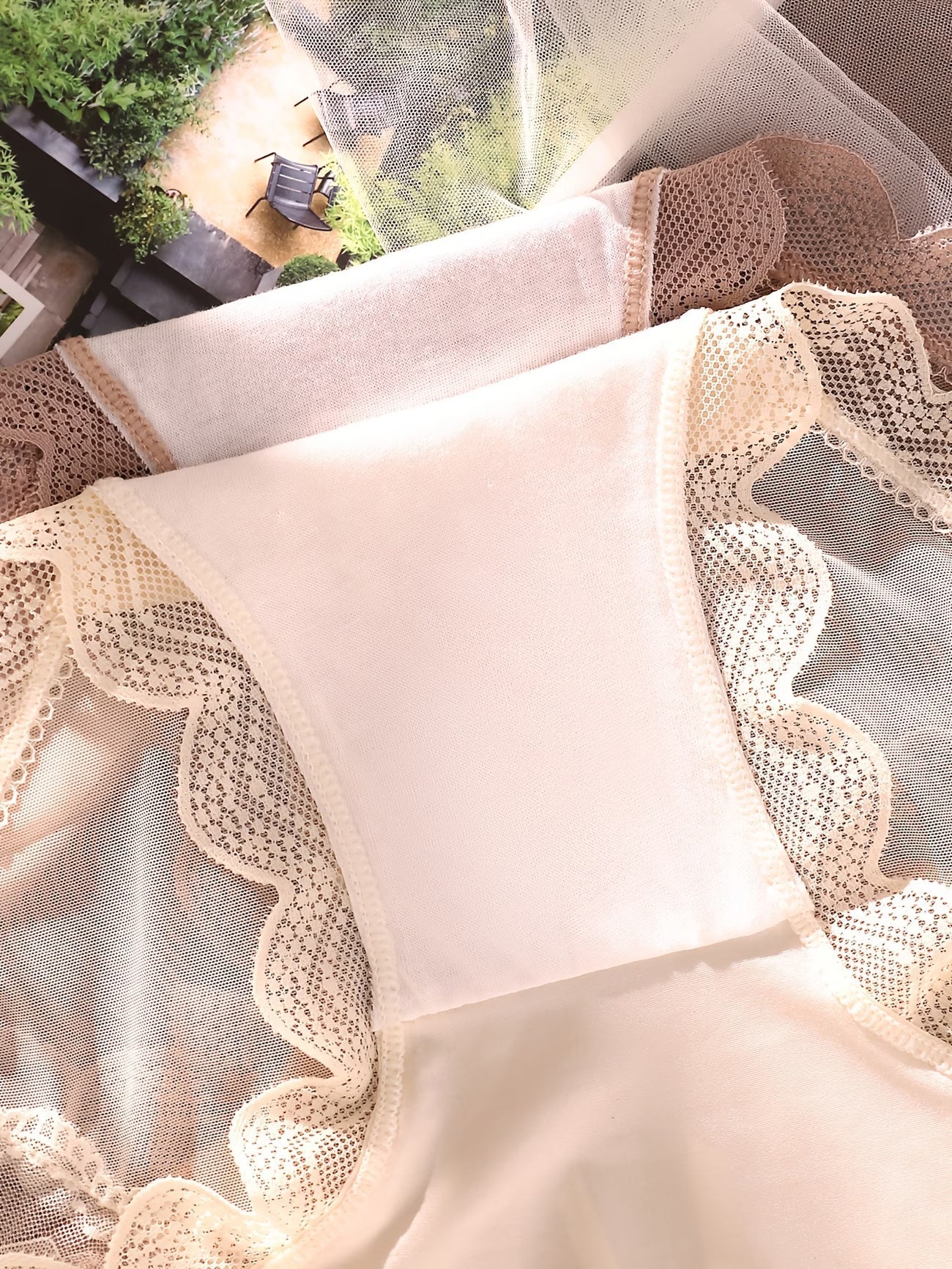 Women’s Seamless Floral Lace Bikini Panty | Soft Stretchable Low Waist Brief | Premium Comfortable Lingerie for Women(PACK OF 3)