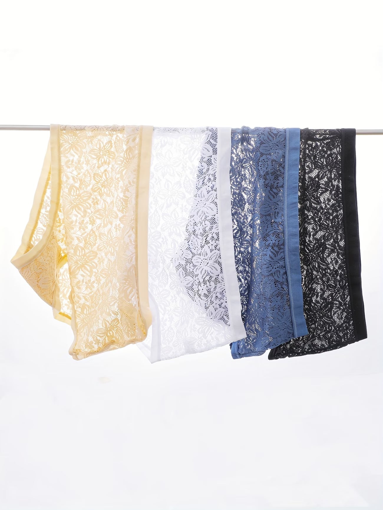 Women’s Ultra-Soft Seamless Panties | Breathable Stretch Mid-Waist Underwear for Everyday Comfort(PACK OF 4)