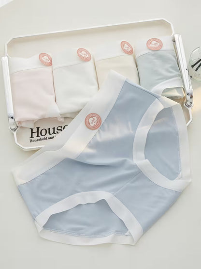 Women's Seamless Mid-Waist Soft Stretch Panties | Breathable Everyday Comfort Briefs | Nylon Blend | Skin-Friendly Innerwear (Pack of 5)
