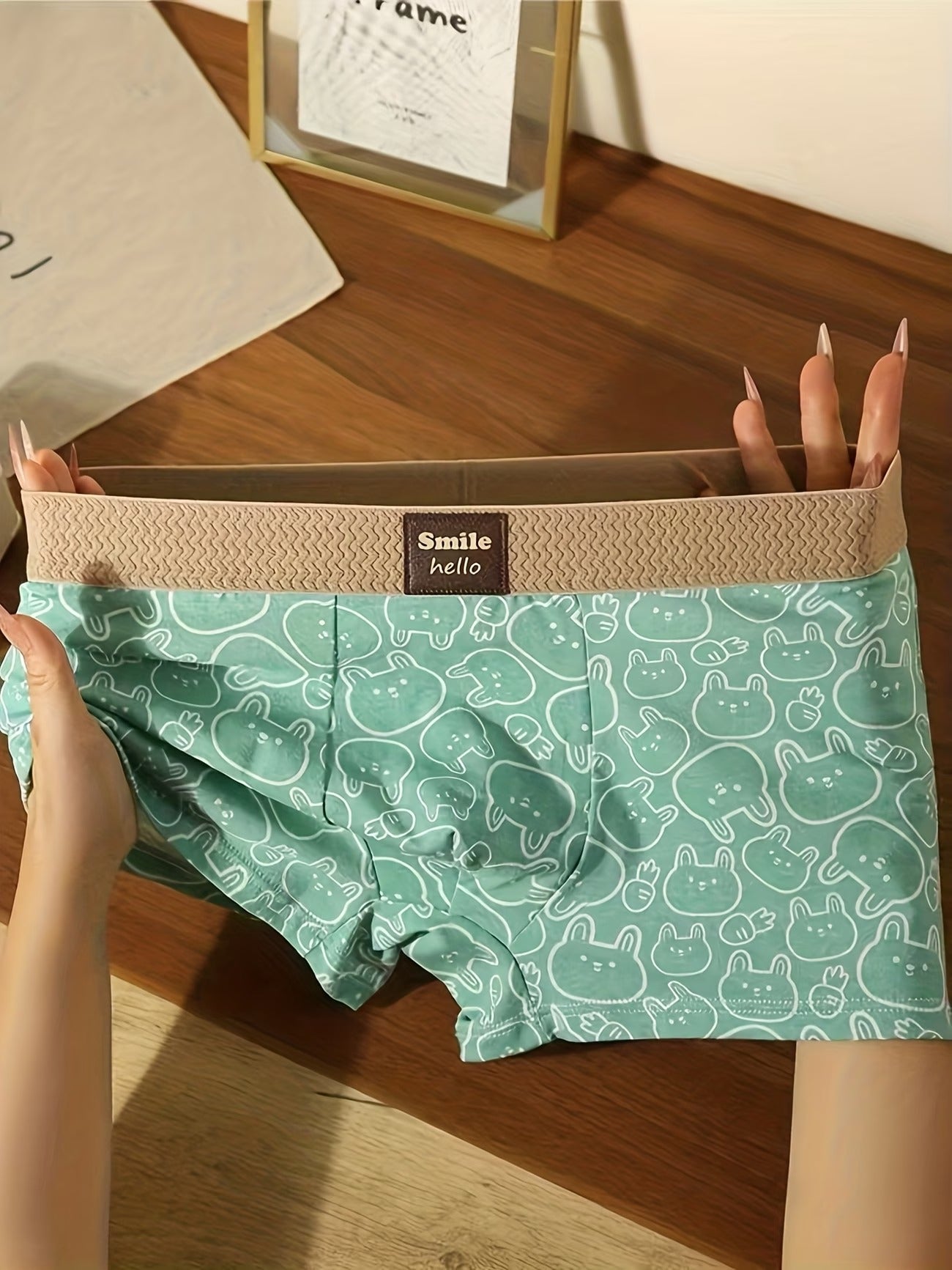 Playful Comfort Boxer Briefs – Ultra Soft Stretch | Cute Cartoon Prints (3PCS Pack)