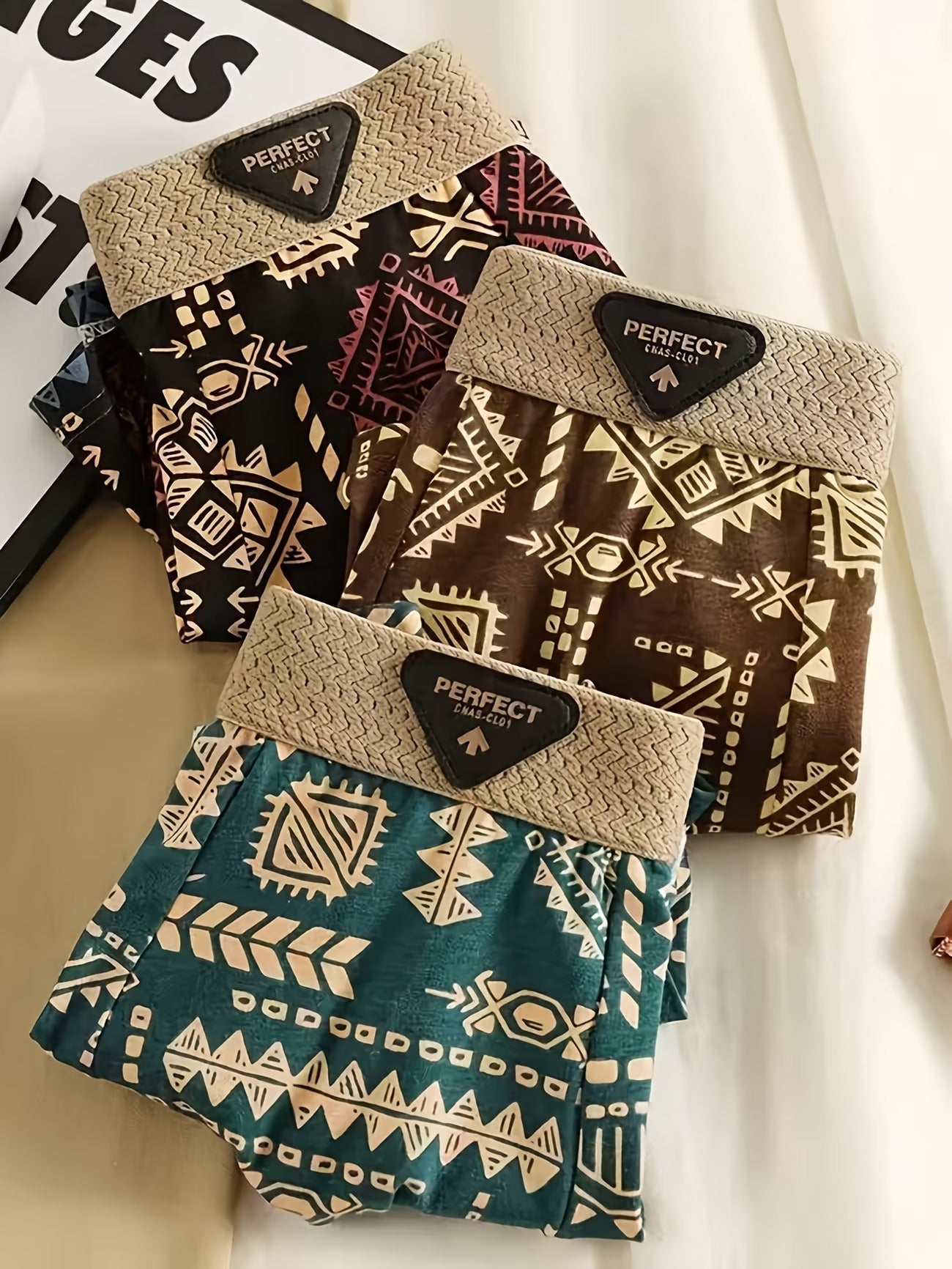 Tribal Edge Boxer Briefs – Ultra Soft Stretch | Premium Printed (3PCS Pack)
