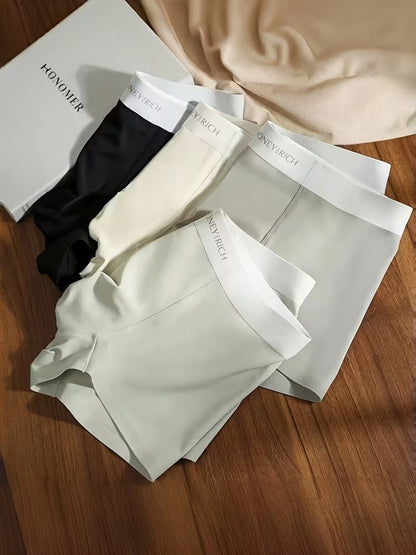 ZENVA™ Luxe Seamless Boxer Briefs for Men – Ultra Soft & Breathable (Pack of 4)