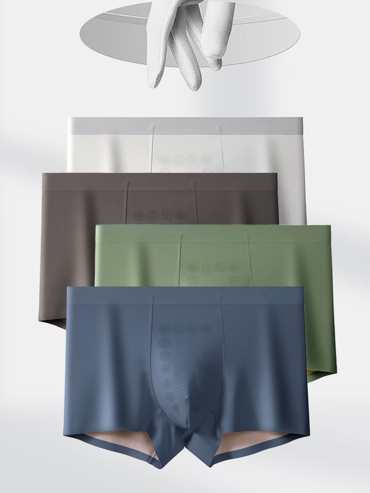 UltraSoft AirFlex Boxer Briefs – Breathable Comfort, 4-Way Stretch & All-Day Support (PACK OF 4)