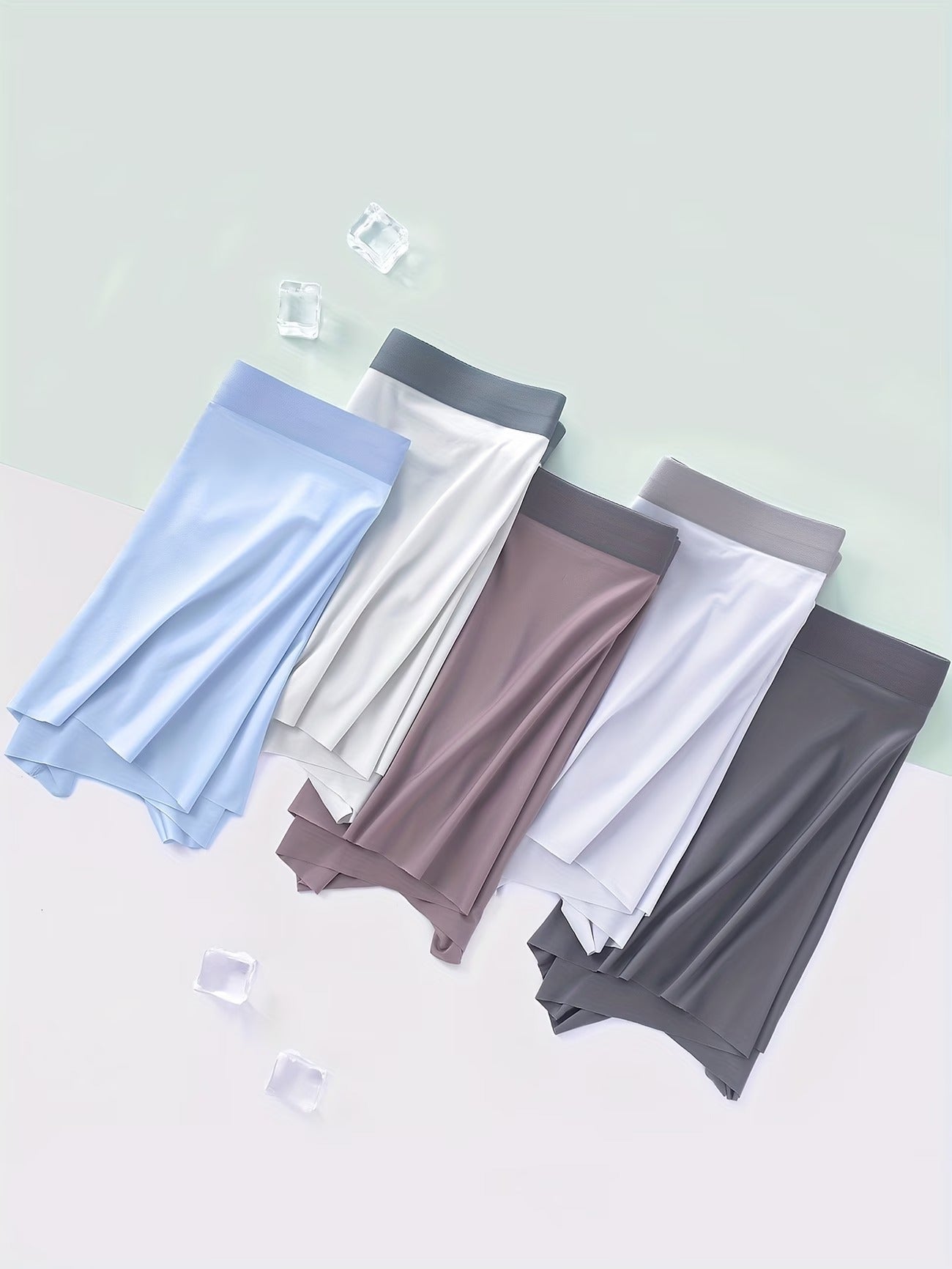 IceCool AirFlex Boxer Briefs – Ultra-Breathable, Silky Comfort & 4-Way Stretch Fit (PACK OF 6)